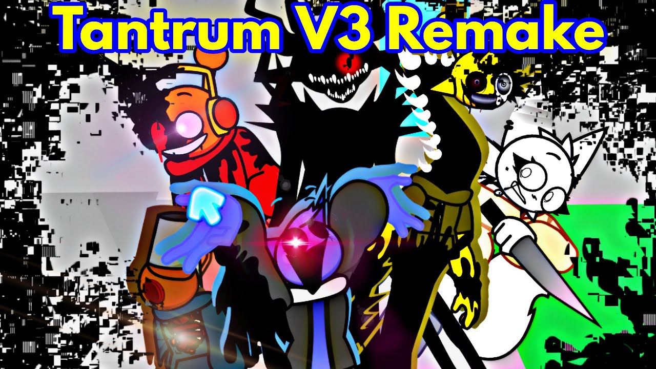 Friday Night Funkin' Tantrum V3 Remake AYS Gray | Incredibox Sprunki (FNF/Mod/Pibby Cutscene)