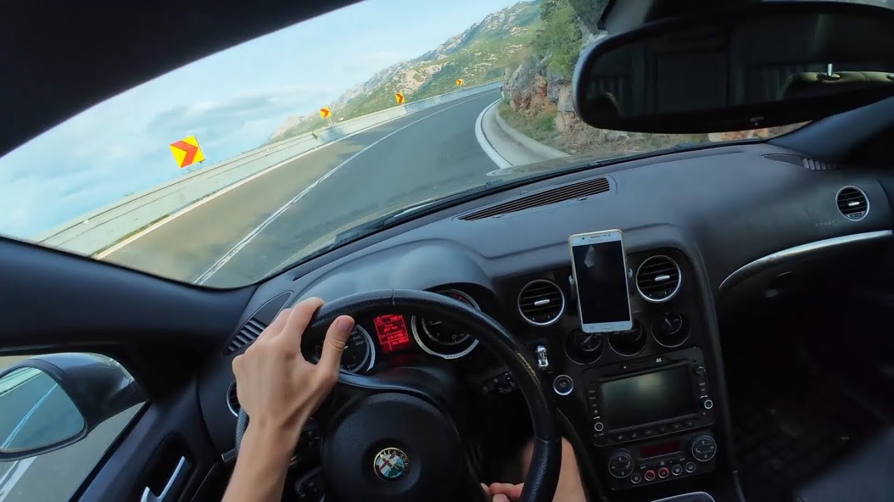 Adriatic Highway POV - Alfa Romeo 159 Sportwagon