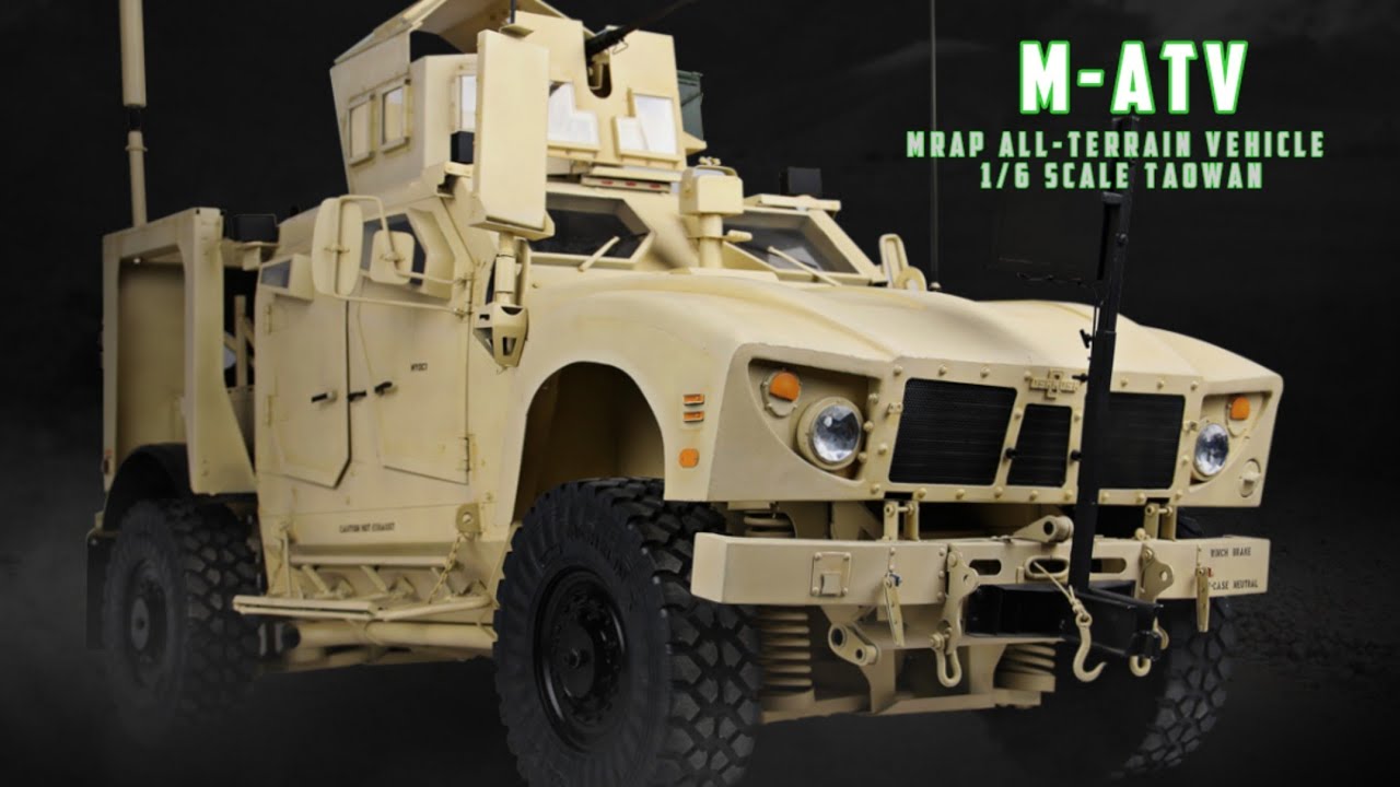 M-ATV MRAP All-Terrain Vehicle 1/6 Scale ( TAOWAN ) - JA Collection