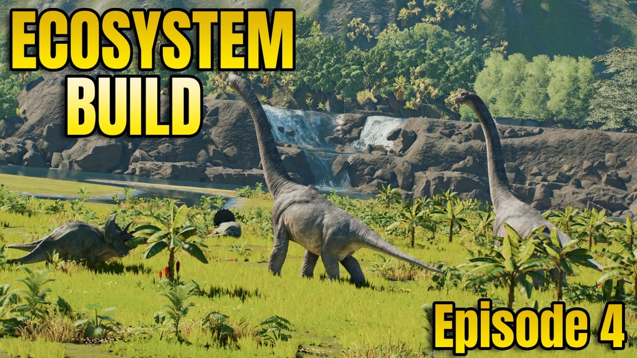 Continuing My Realistic Dinosaur Ecosystem | Jurassic World Evolution 3