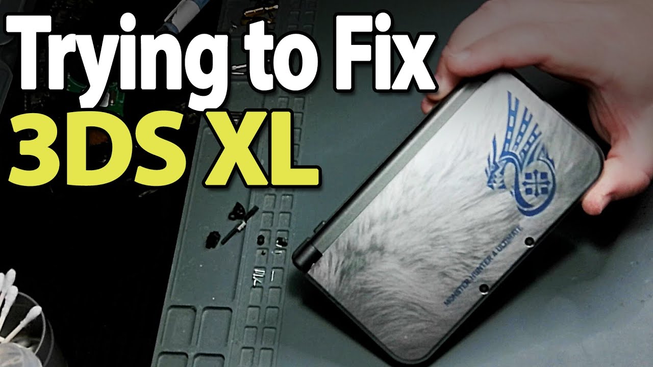 Trying To Fix a 3DS XL Special Edition with a bad Home Button