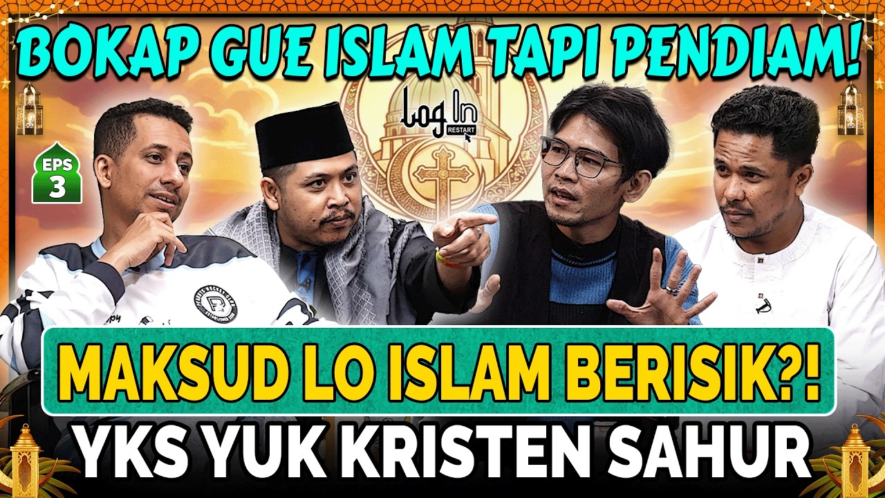 HABIB JAFAR: HIATUS KOK KE BALI⁉️ LO HARUSNYA KE VATIKAN‼️- Frimawan - Mamat - Muslim - Login EPS 03