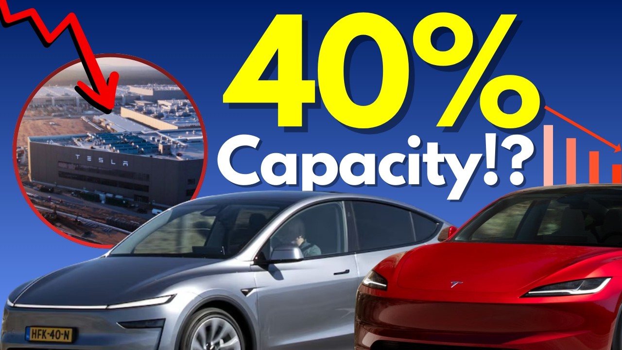 German Media Says Tesla Germany Operating At 40% Capacity As Sales Fall in Europe