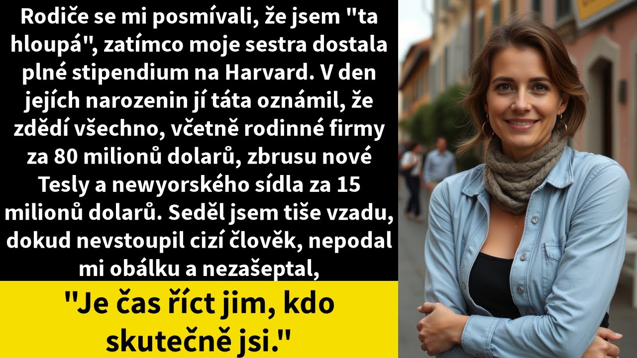 Rodiče se mi posmívali, že jsem 