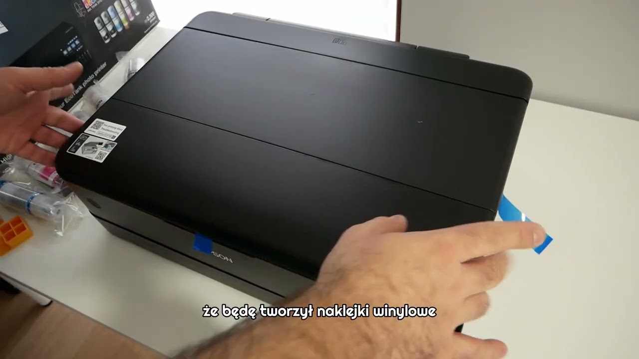 👉 Miał być motocykl&hellip; ale otwieram biznes! 🎨 [Unboxing] Epson EcoTank L8180 i Siser Juliet