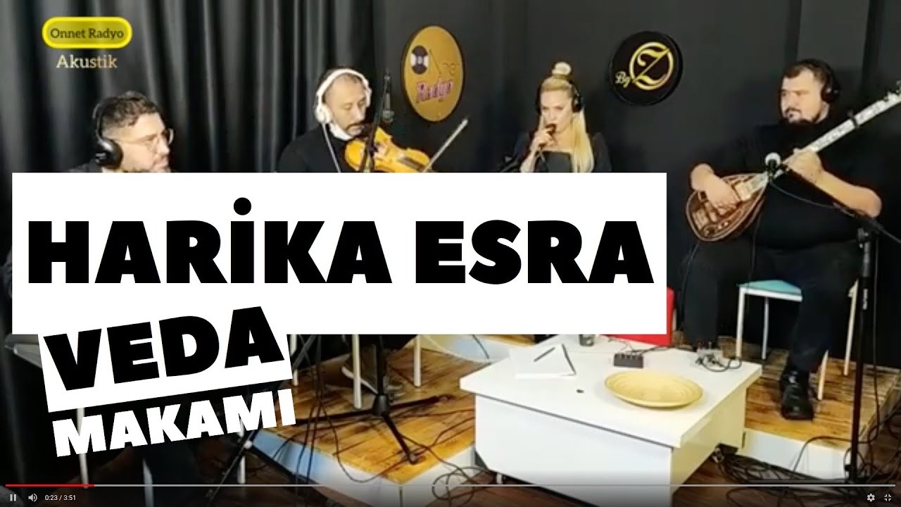 Harika Esra - Veda Makamı (Akustik Cover)