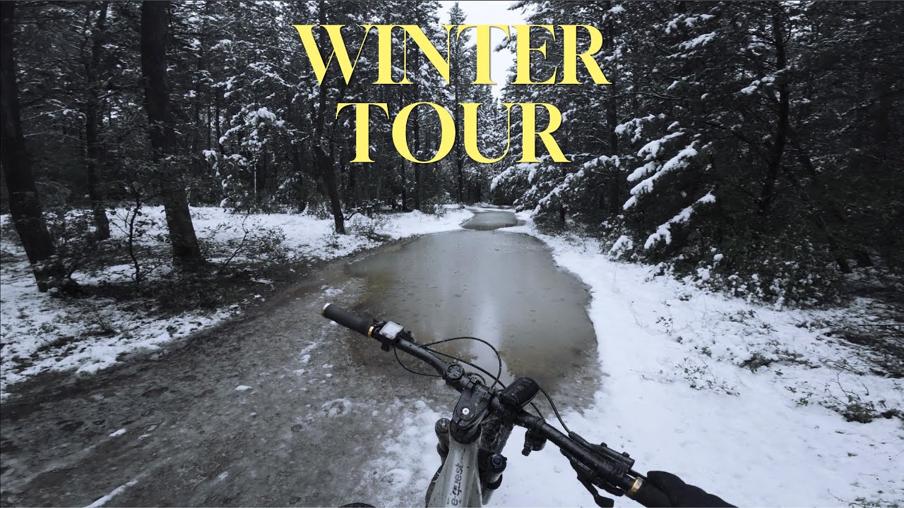 🥶MTB Winter Tour #mtb #mountainbike #djiaction4 #osmoaction4 