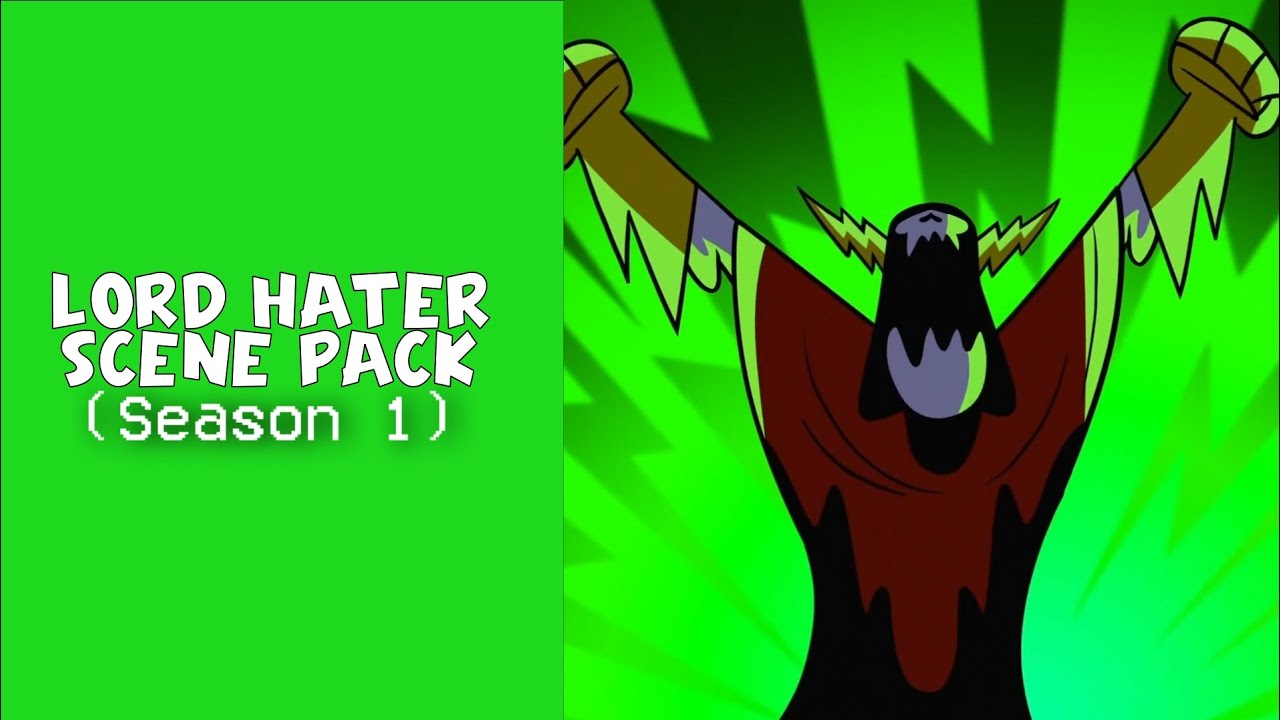 Lord Hater Scene Pack (Season 1) [Wander Over Yonder] Clips to Edit