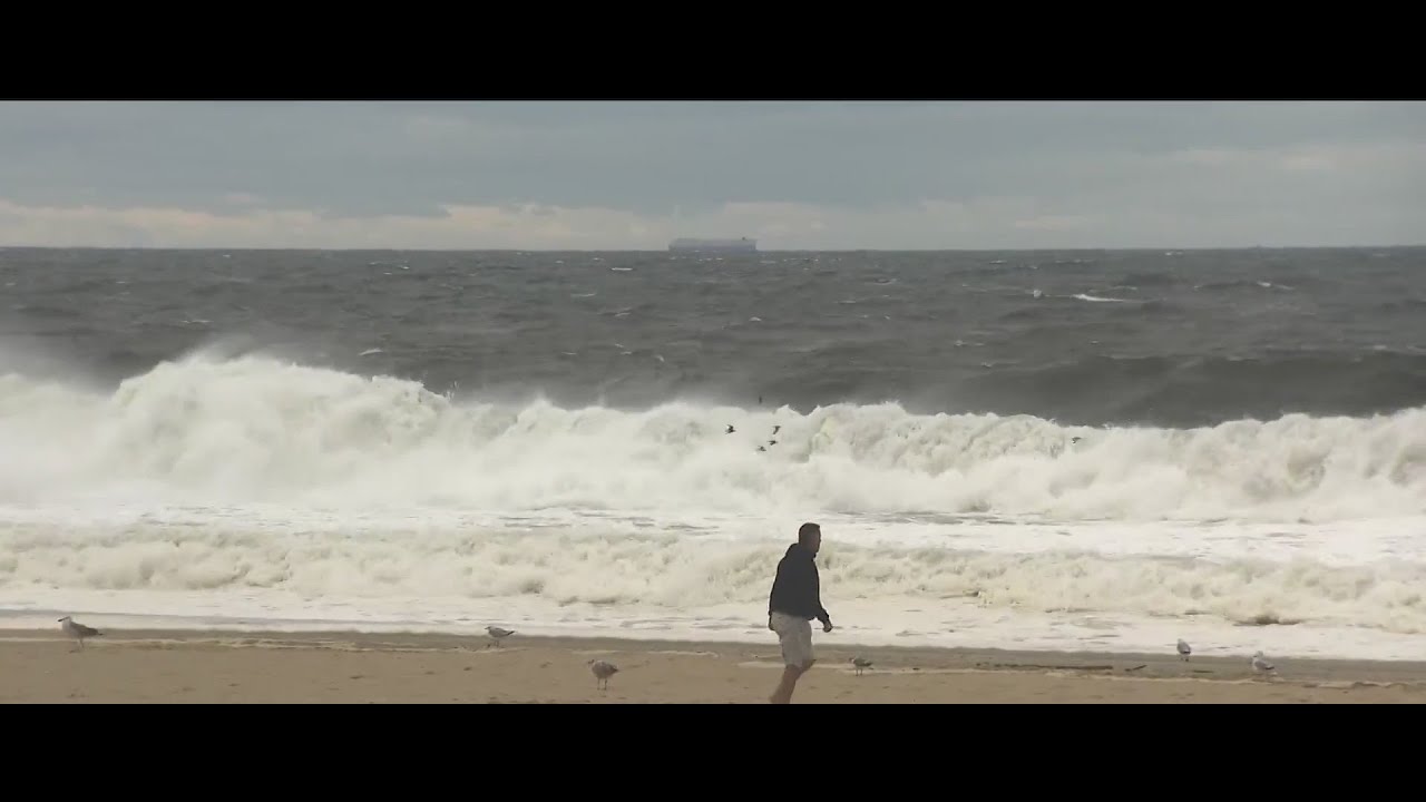 Hurricane Erin brings dangerous conditions to New Jersey coast