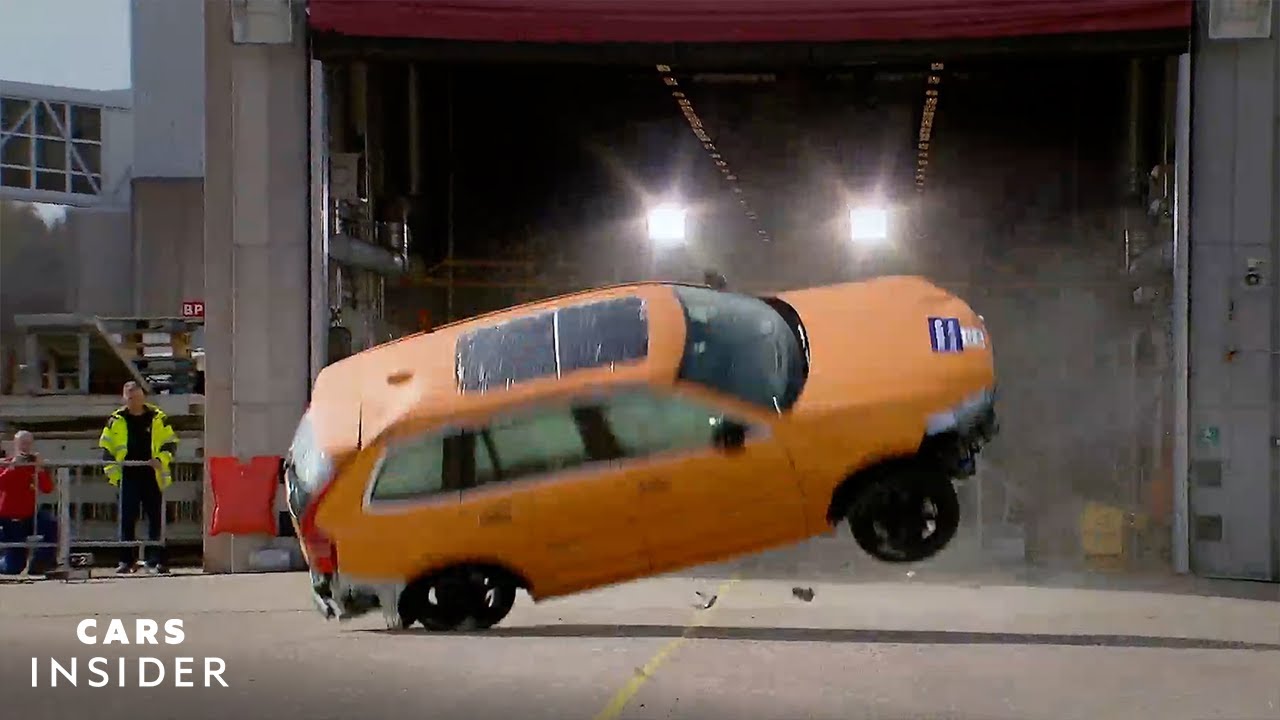 How Volvo Recreates Real Car Crashes