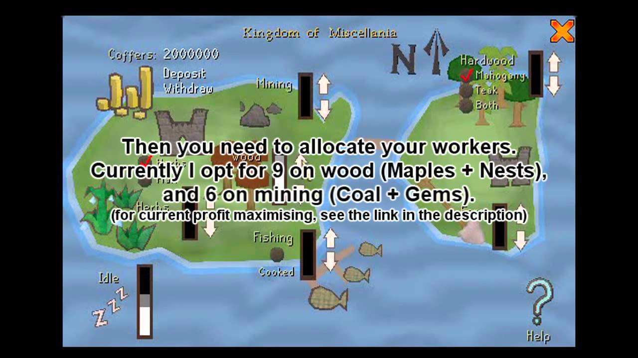 Managing Miscellania 1.5M+ Money Making Guide per week [RBS]