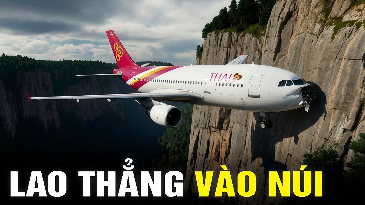 Chuyến Bay Thái Lan Lao Thẳng Vách Núi Himalaya - Nổ Banh Không Ai Sống Sót