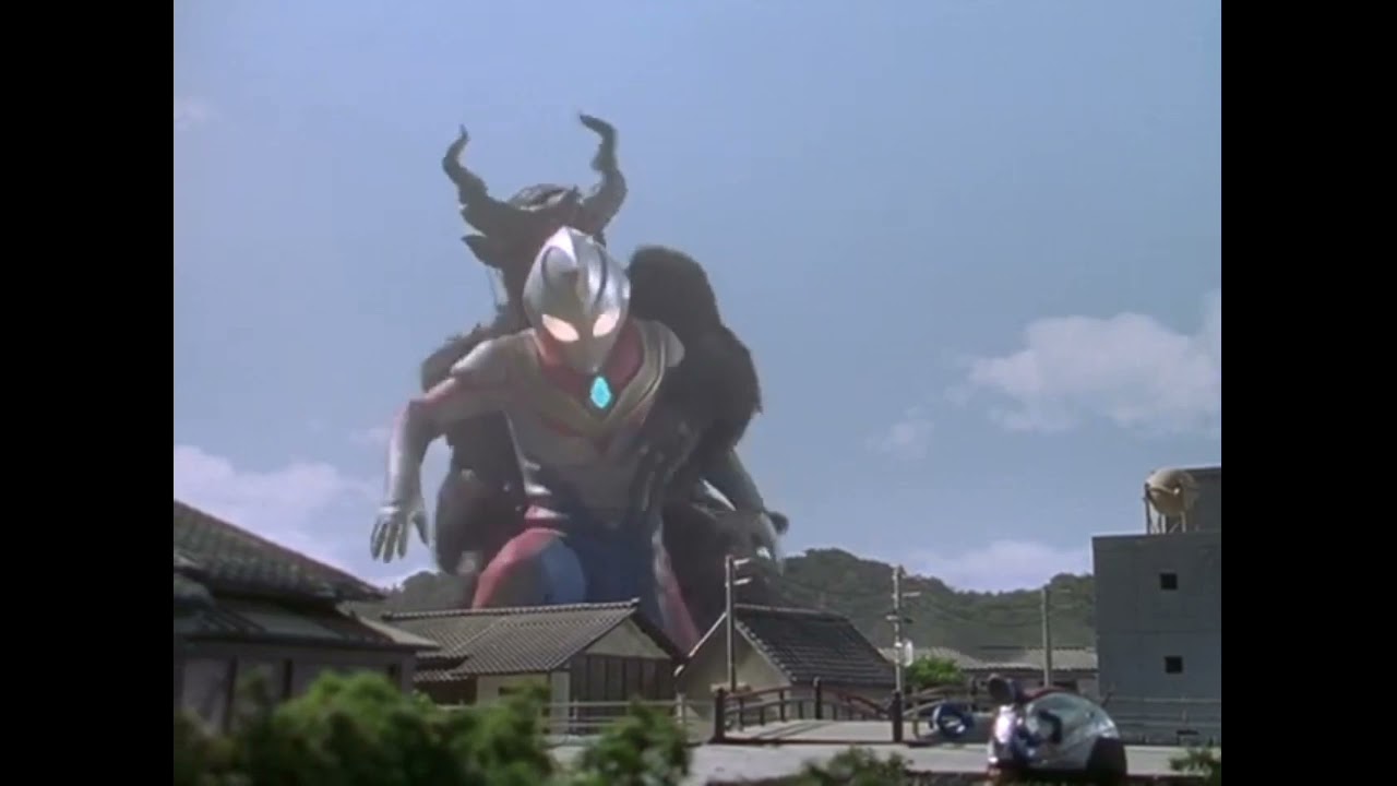 Ultraman Dyna vs Werewolf Vampire