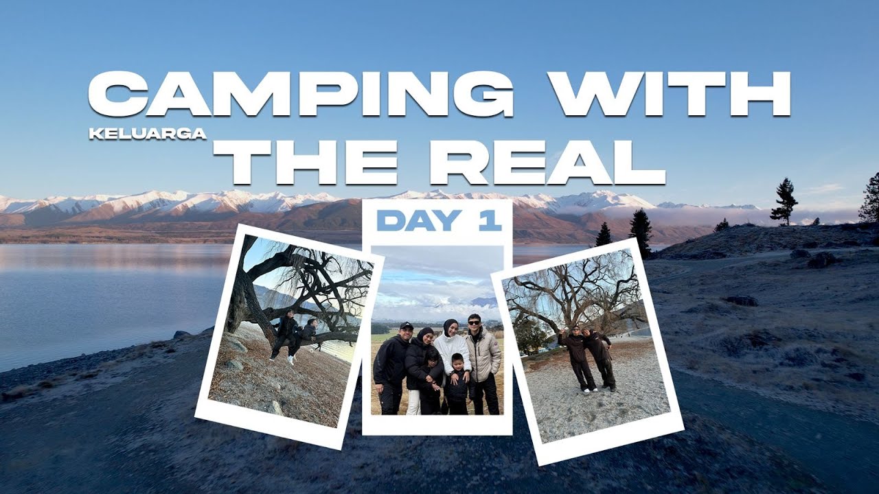 Campervan New Zealand 2025: Day 1 Camping with Keluarga The Real