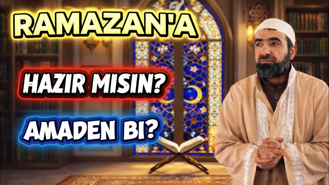 KÜRTÇE VAAZ | Ramazan’a Hazır mısın? | Ji bo Ramazanê Amade yî? 