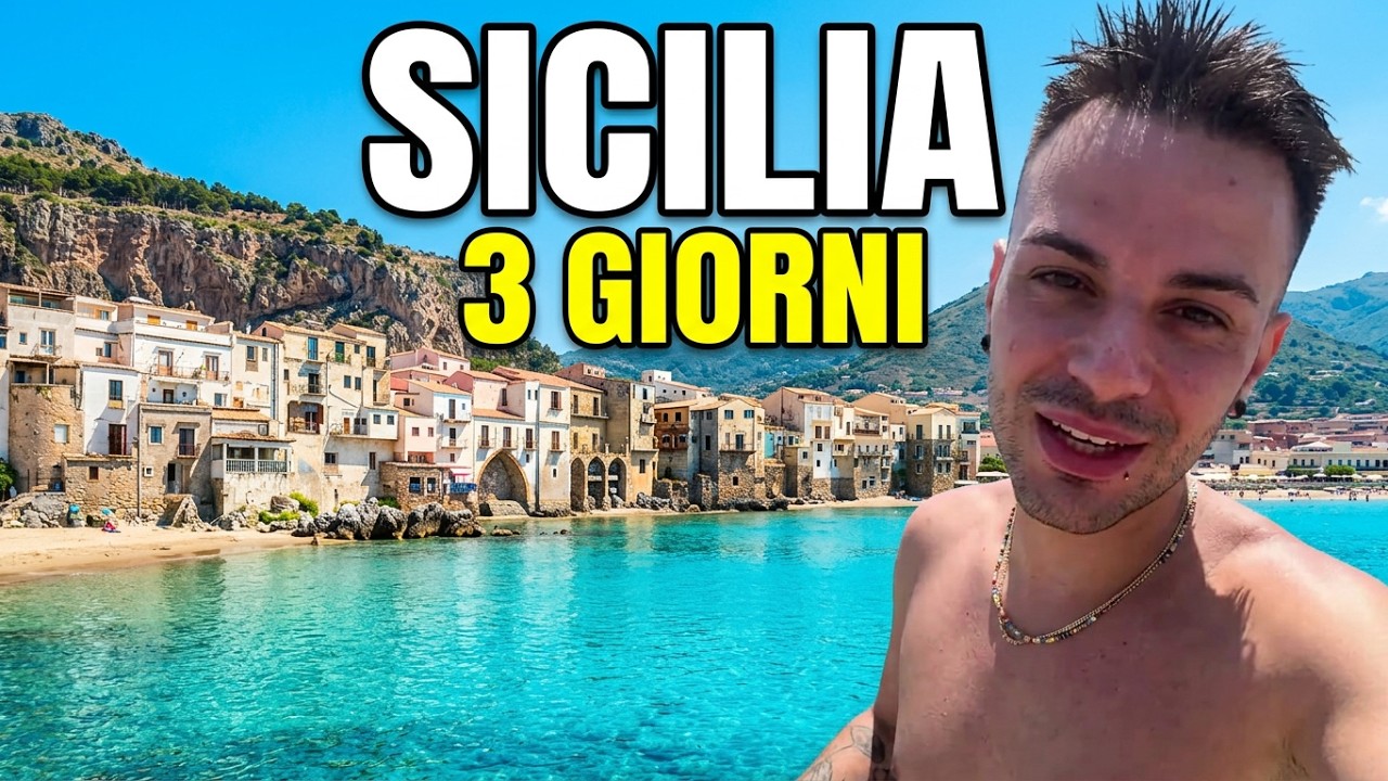 Sicilia in 3 giorni: mare, cannoli e avventura!