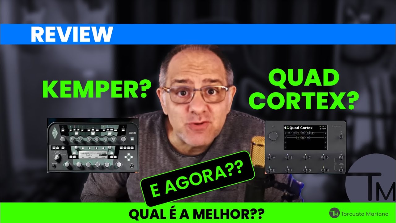 Kemper vs Quad, qual é o melhor? o que que um tem que o outro não tem?Qual é minha escolha?