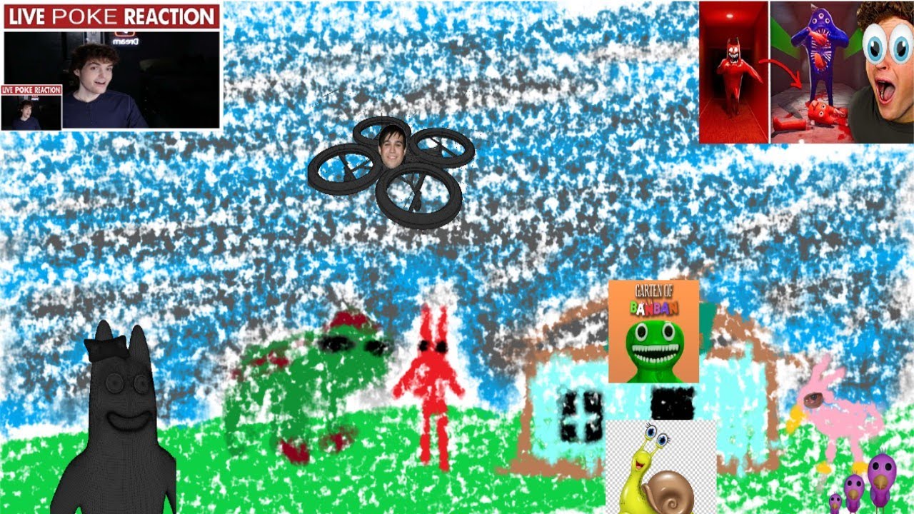 Grueling unedited 2 hours of Garten of BanBan 2 discord stream Terrible battle!
