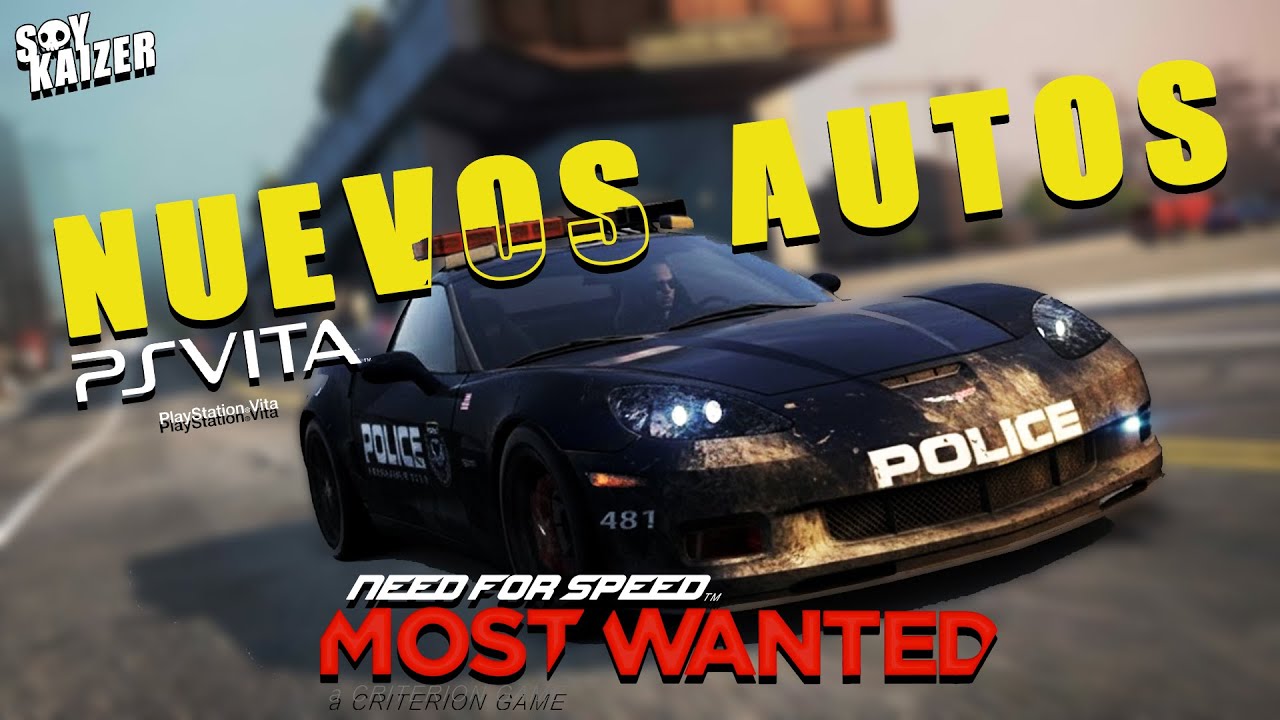 Añadí Autos Nuevos a Need For Speed Most Wanted de PSvita