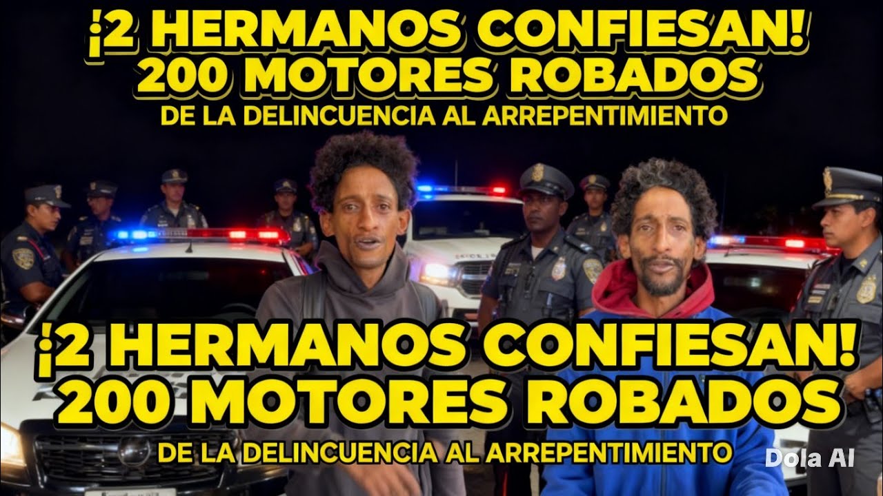 “¡CONFESIÓN EXPLOSIVA! HOMBRE ADMITE HABER ROBADO MÁS DE 200 MOTORES EN SAN FRANCISCO DE MACORÍS”