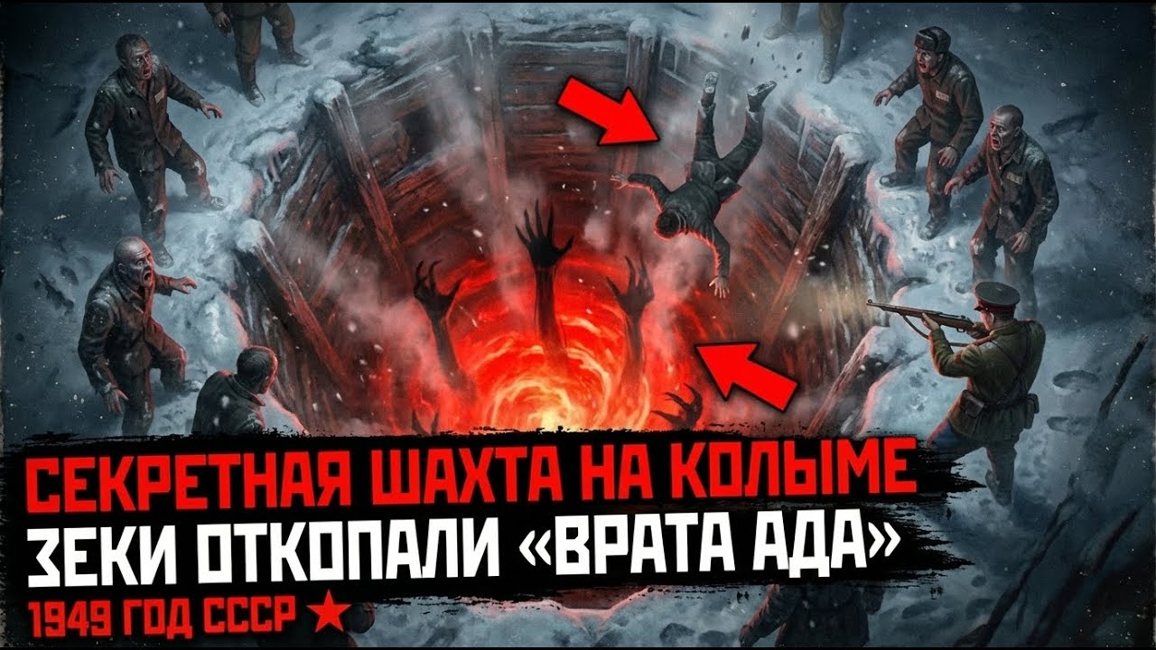 СЕКРЕТНАЯ ШАХТА НА КОЛЫМЕ. Зеки откопали «ВРАТА АДА» | Их больше не видели