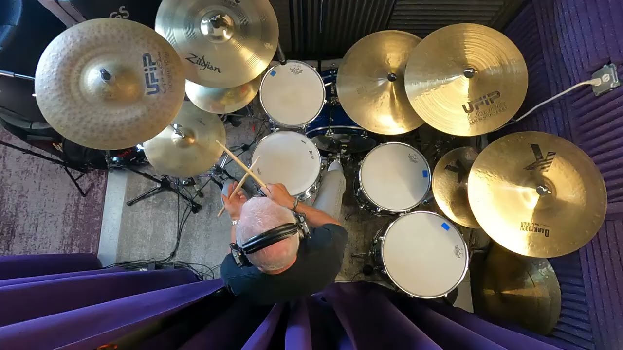 I'm Your Captain (Closer To Home) by Grand Funk Railroad, Drum Cover by Gary Schneider, GS on Drums