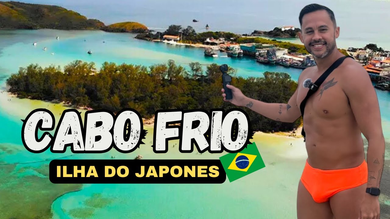 🌴 Isla del Japonés en Cabo Frío | Aguas Cristalinas y Arenas Blancas 🌊✨