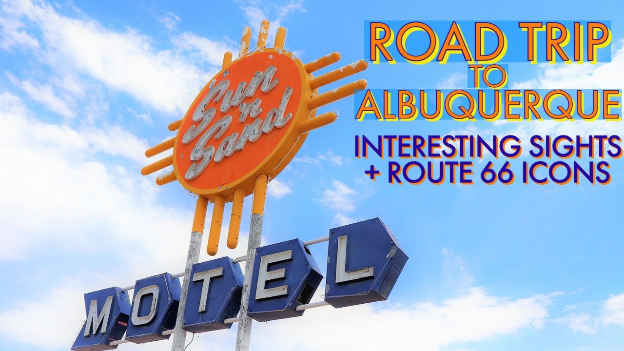Road Trip to Albuquerque - Interesting Sights on Route 66 in Tucumcari + Santa Rosa, New Mexico