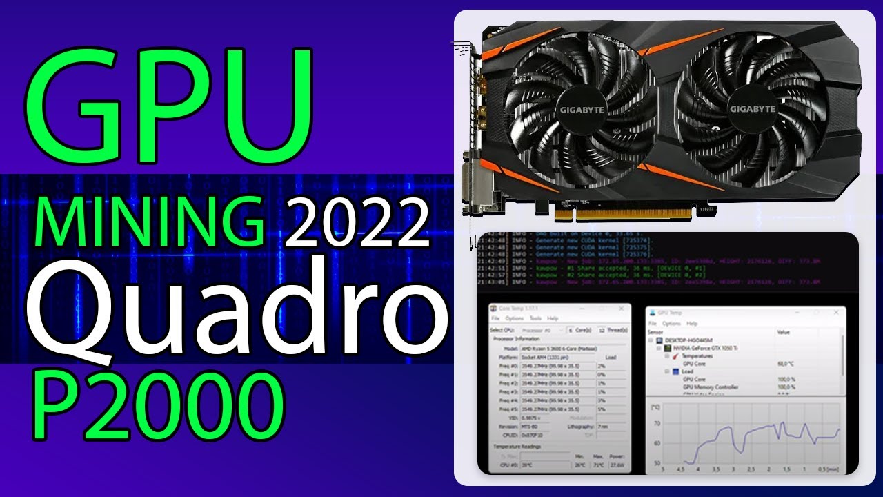 GPU Mining 2022 Quadro P2000 Performance Review with Nicehash
