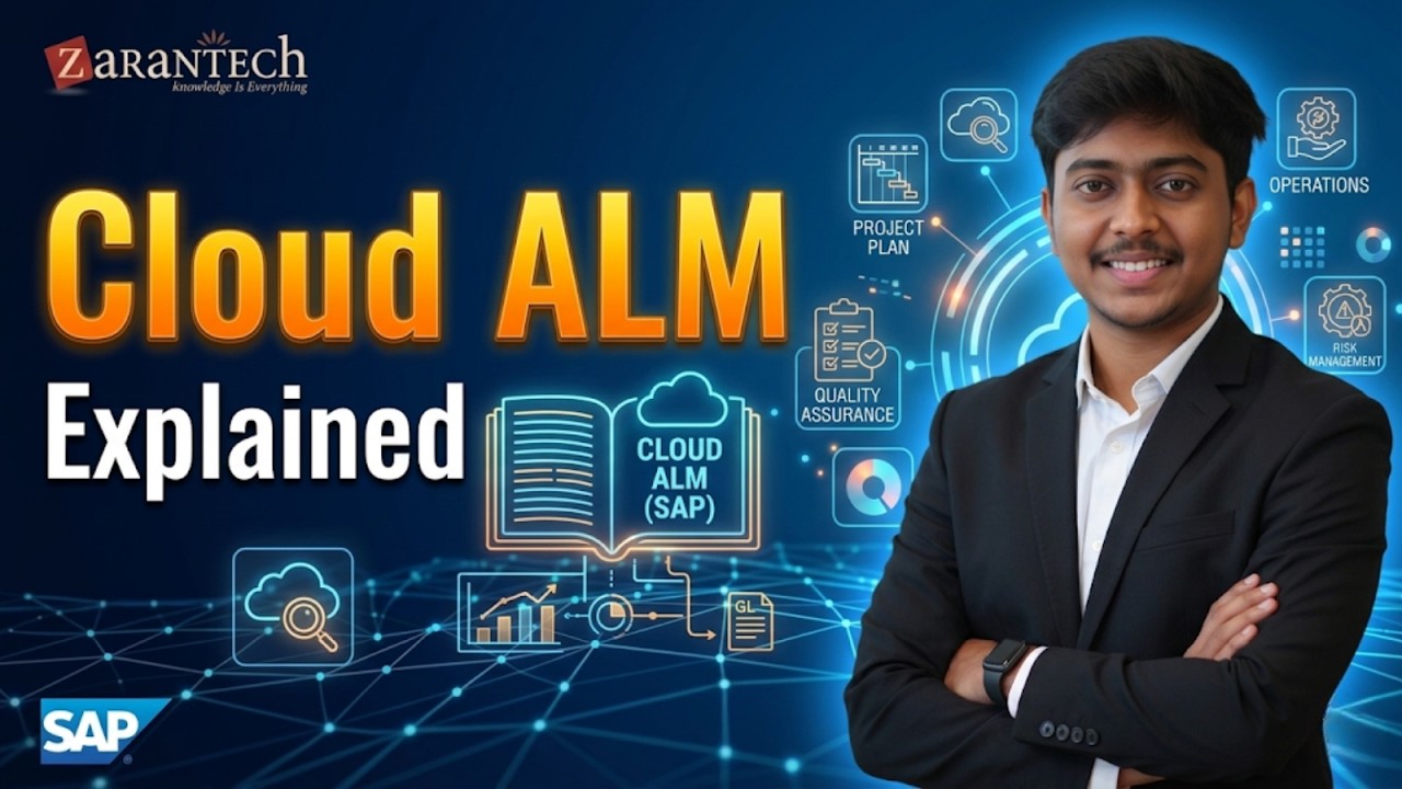 What is SAP Cloud ALM | ZaranTech