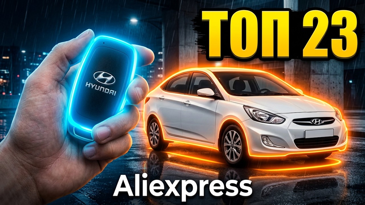 🚗 ТОП 23 САМЫХ КРУТЫХ ТОВАРОВ ДЛЯ HYUNDAI SOLARIS ИЗ КИТАЯ С АЛИЭКСПРЕСС + КОНКУРС