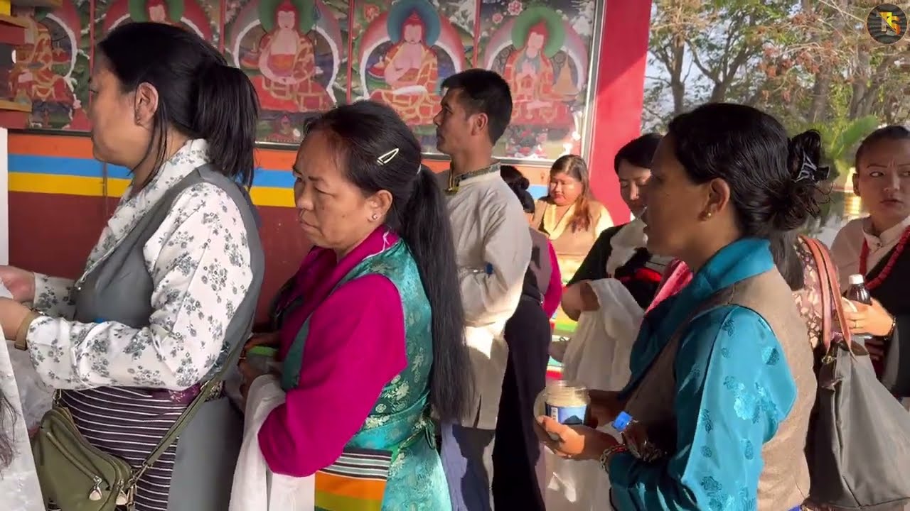 Mundgod Doeguling Celebrates Losar Tsepa 3 at Norbu Rih With Sangsol 