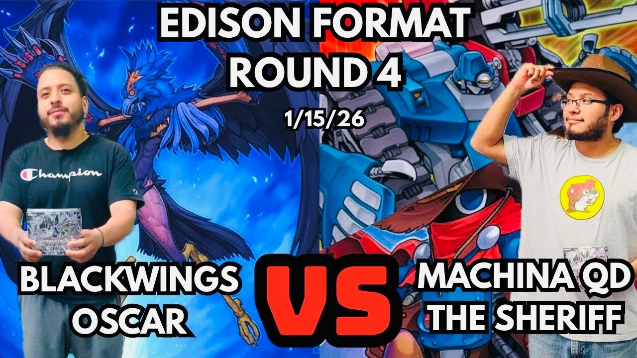 Edison Format Round 4: Blackwings Vs Machina QuickDraw!