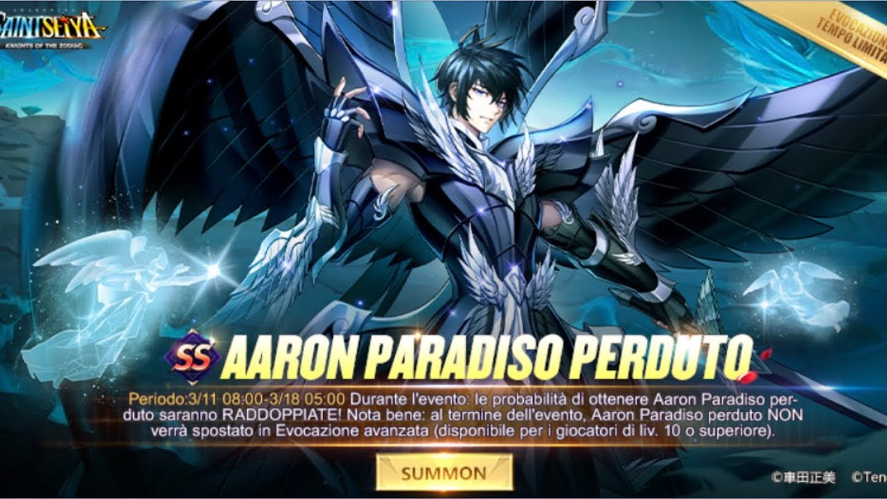 Pull AARON All IN Saint Seiya Awakening ITA