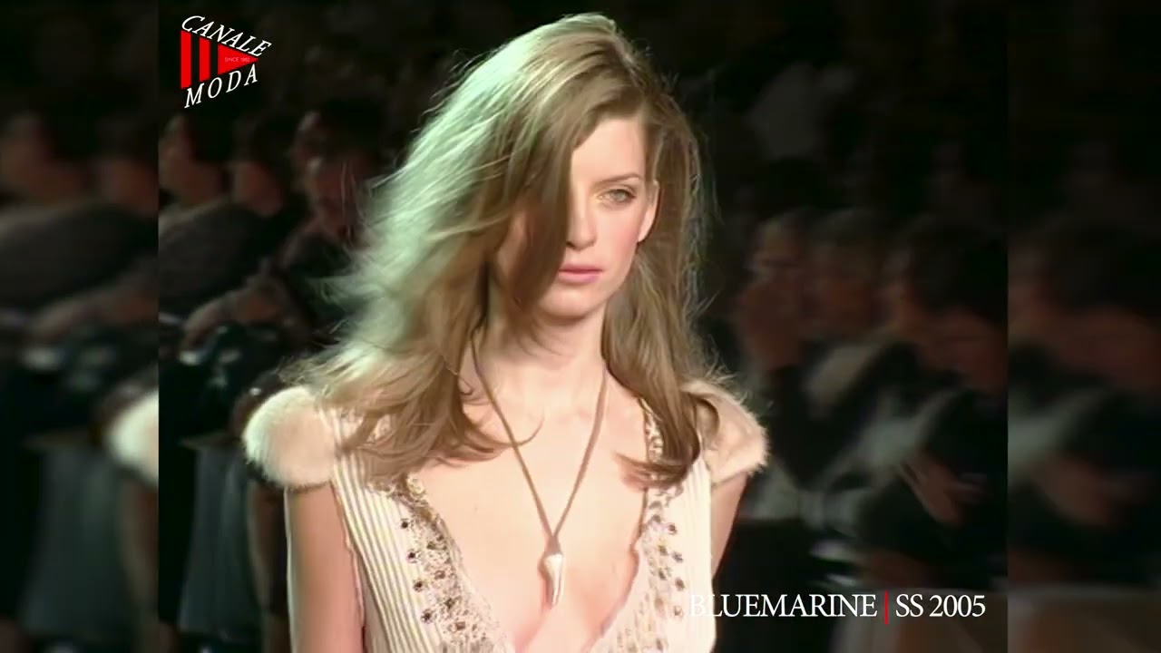 BLUMARINE Весна-Лето 2005 Милан 4K - Canale Moda
