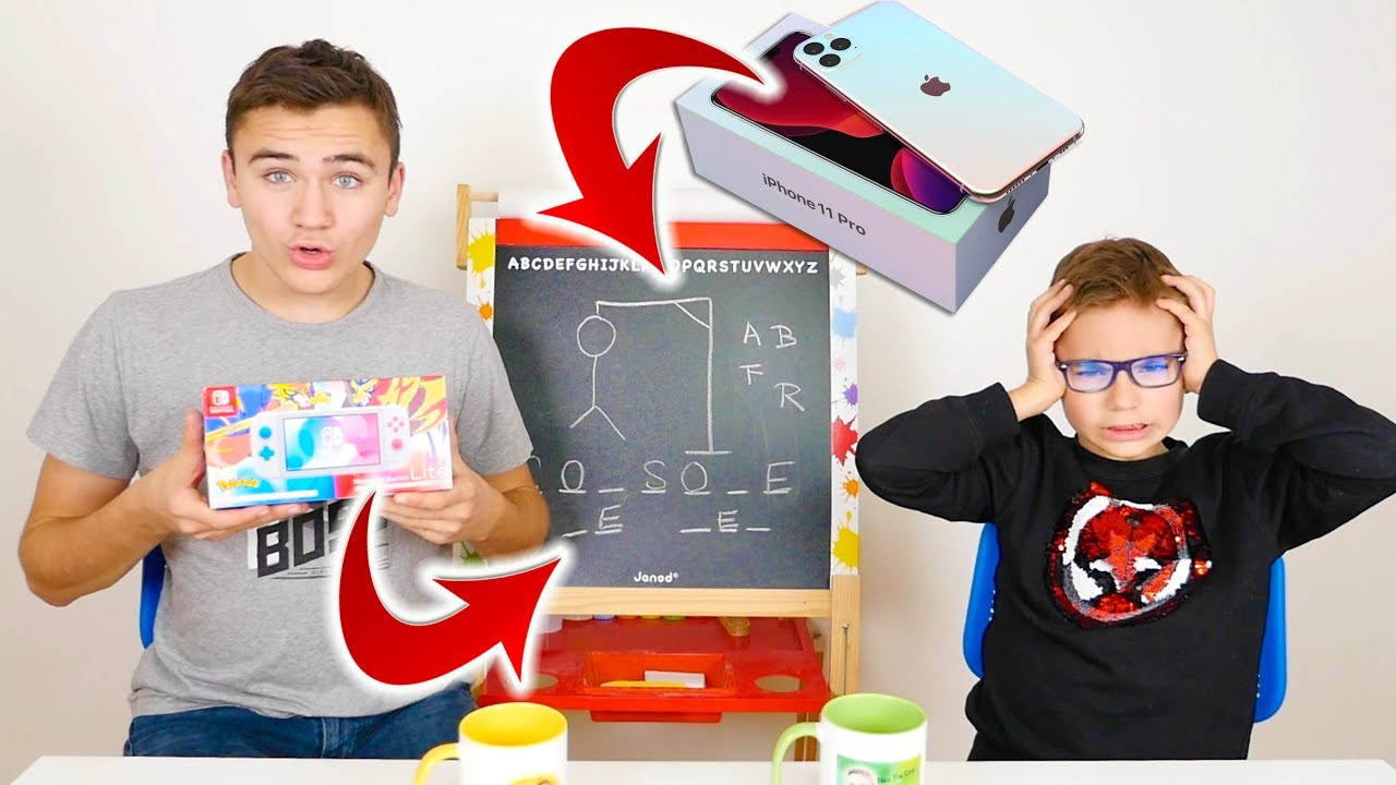 Devine le Mot et Je vais te l'acheter Challenge !!!