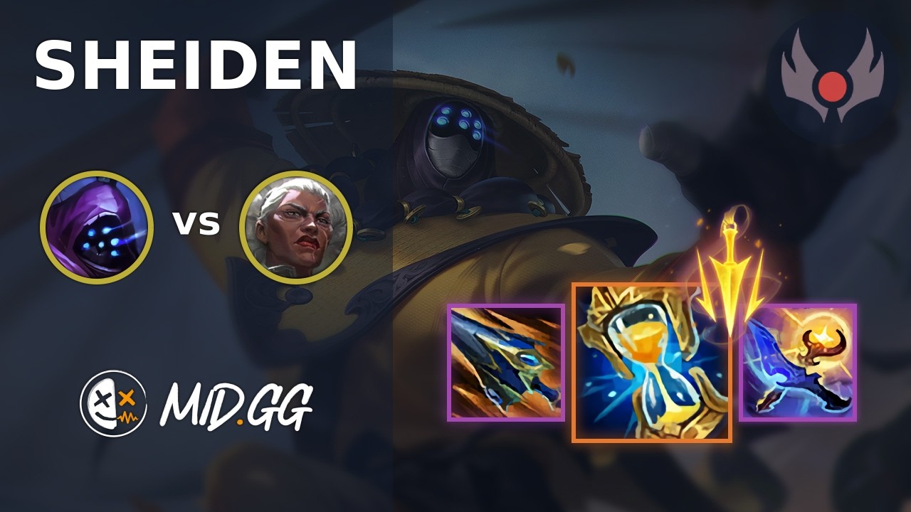 MID.GG: [ Sheiden ] Jax JUNGLE vs Ambessa | NA GRANDMASTER | LOL Season 2026