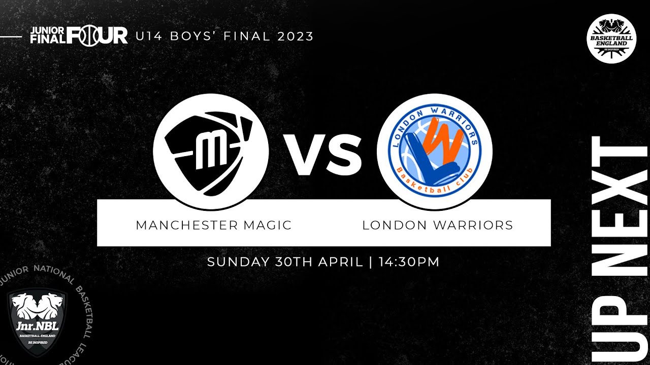 Junior NBL Playoff Final 2023 - U14 Boys: Manchester Magic v London Warriors