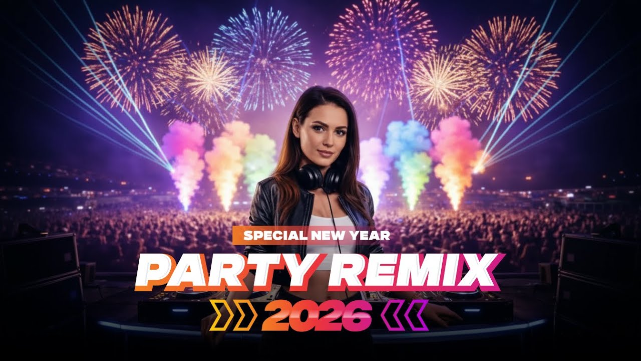 🎆 NEW YEAR DJ MIX 2026 – FIREWORKS & FESTIVAL ENERGY 🔥