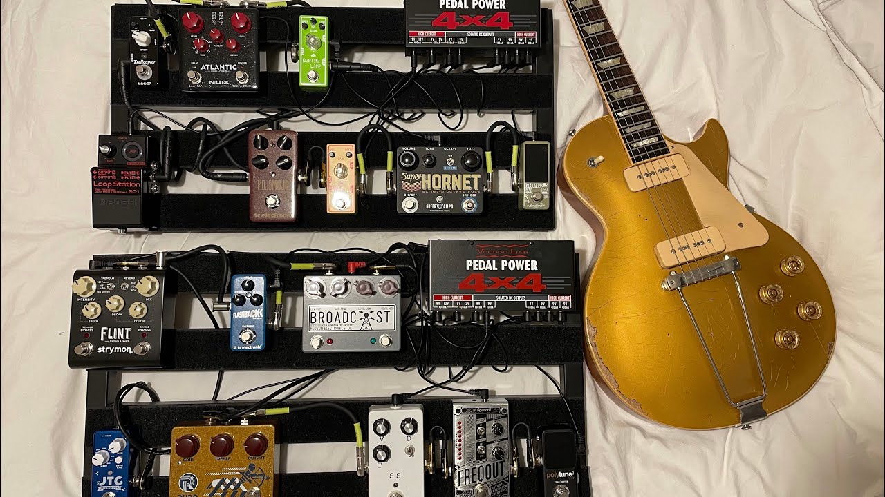 Pedalboard walkthrough 2021. And I have Carlos Santana’s pick!