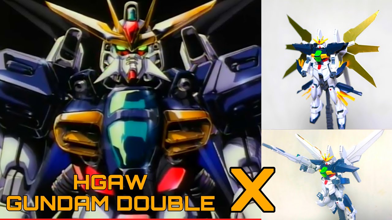 GUNDAM DOUBLE X with SATELLITE CANNON SYSTEM