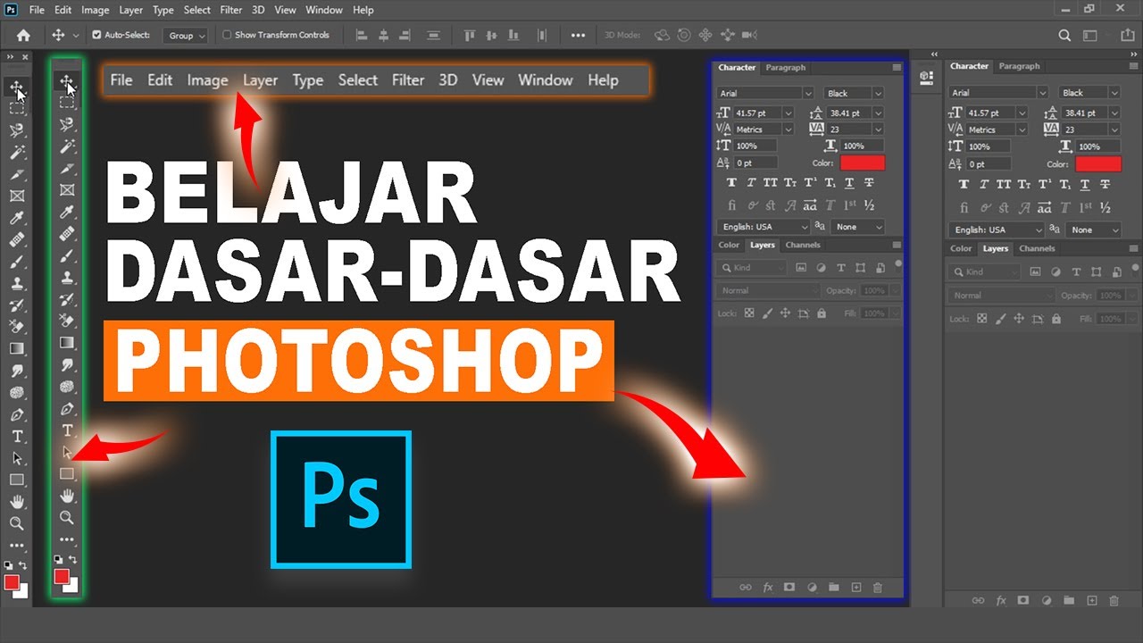 Belajar Photoshop Pemula I Tutorial Dasar Photoshop Pemula hingga Mahir