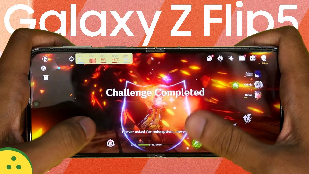Samsung Galaxy Z Flip 5 Gaming | Too hot, but no throttling issues?