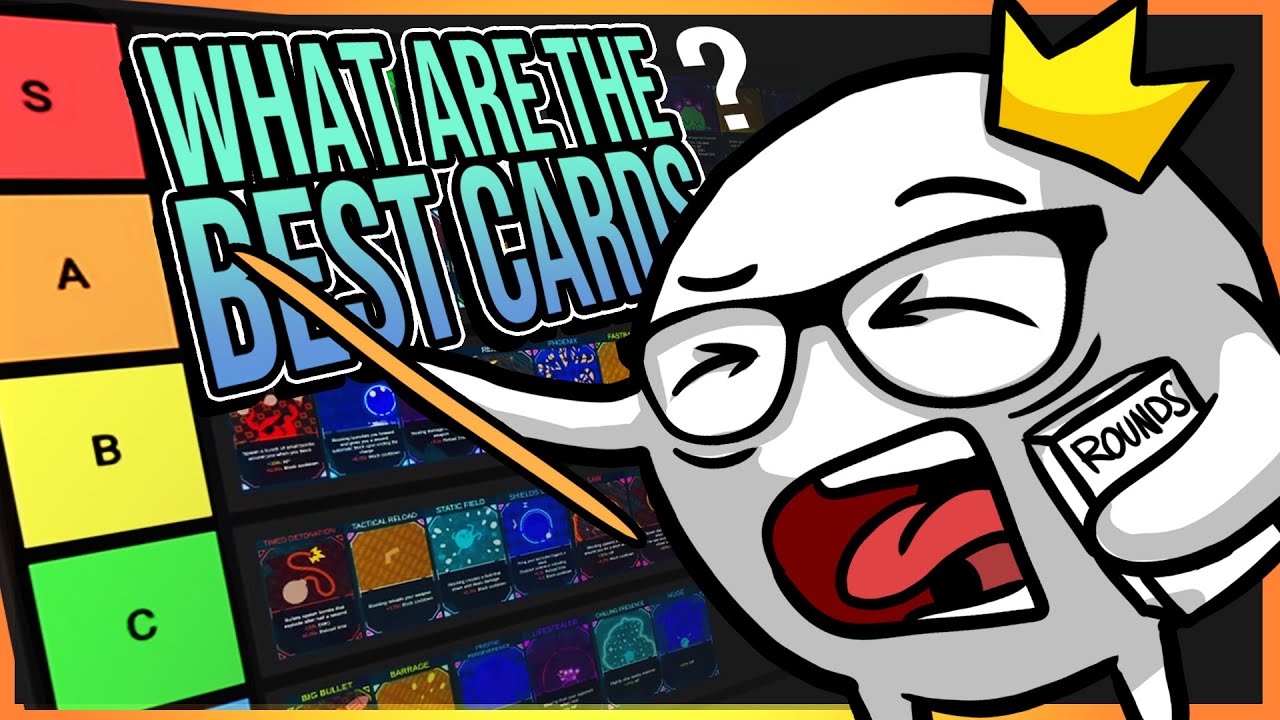 A-Z TIER LIST OF ALL CARDS in ROUNDS | WHICH ARE BEST AND WORST?!