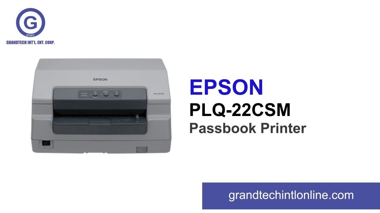 Epson PLQ-22CSM Passbook Printer