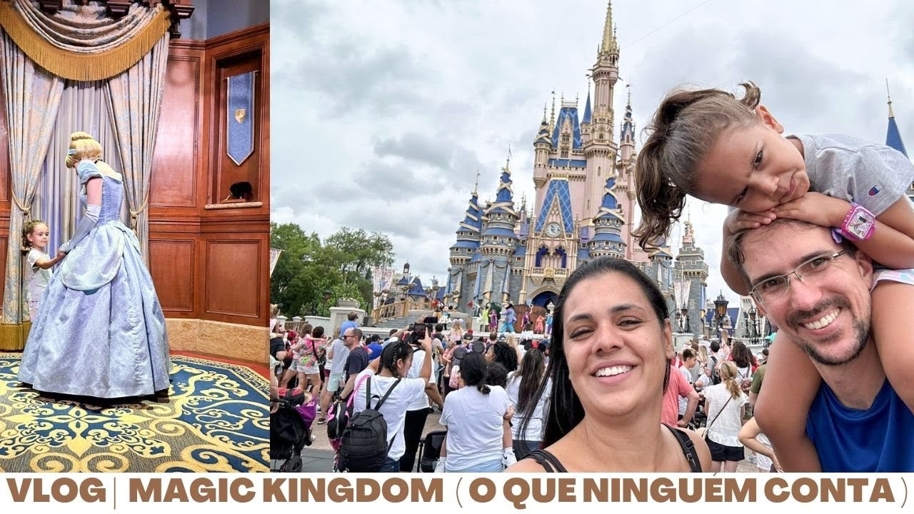 VLOG MAGIC KINGDOM  | Comemorndo o aniversário de 4 anos da Lis no parque das Filas