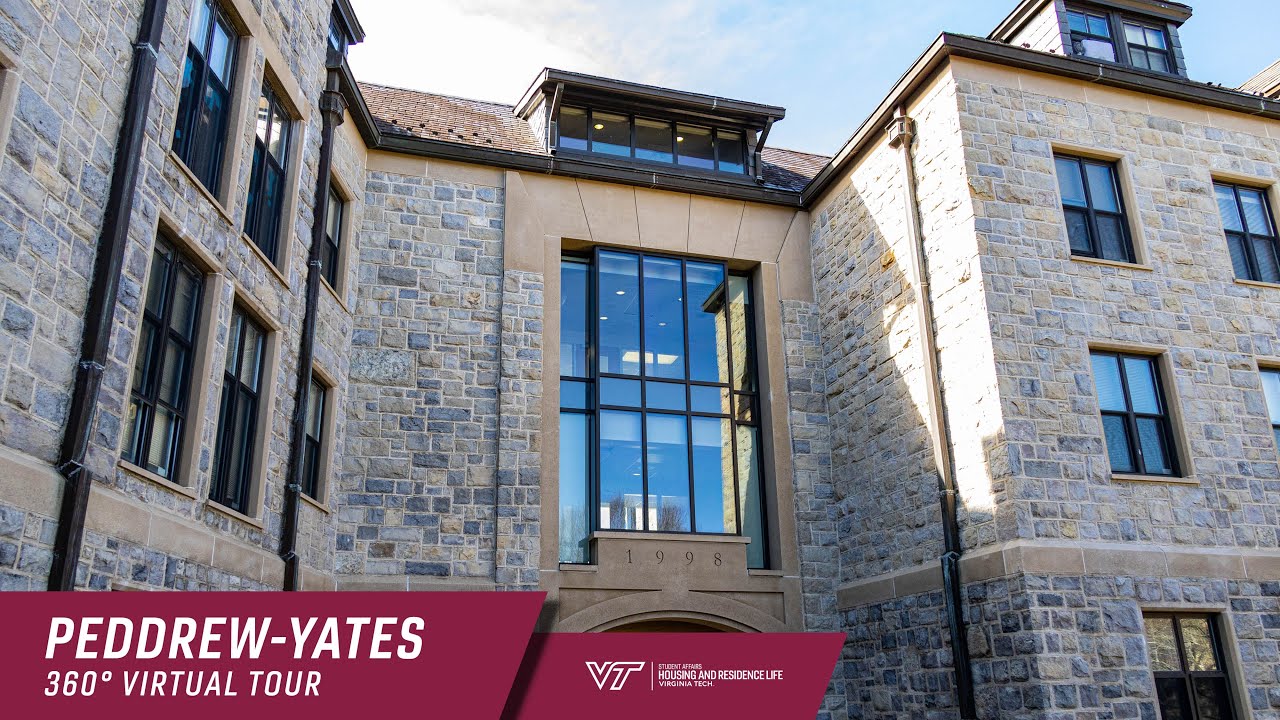 Peddrew-Yates Hall - 360&ordm; Virtual Guided Tour, Virginia Tech