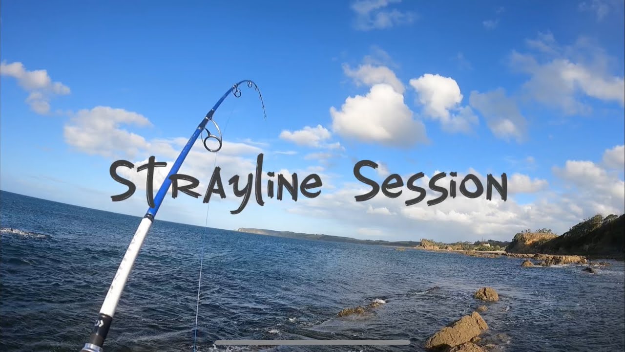 Straylining off the Rocks - Winter Fishing 