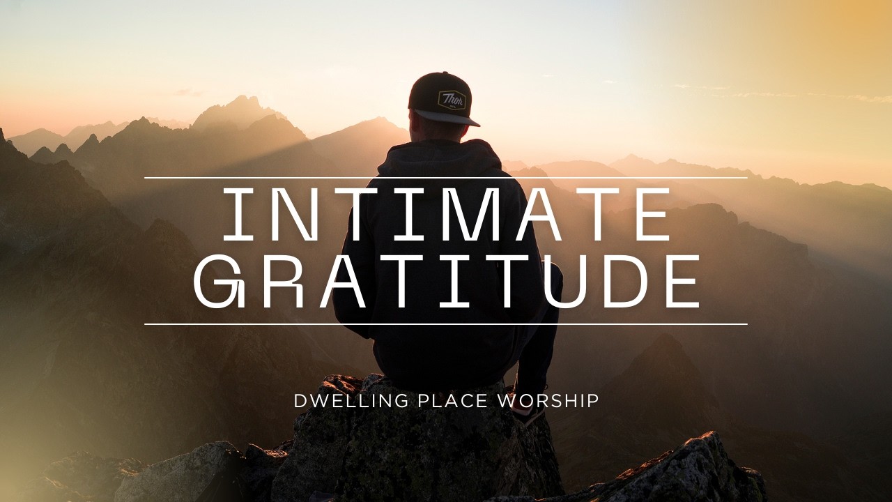 MY CUP OVERFLOWS//MY SOUL GIVES THANKS//I OWE JESUS THANKS