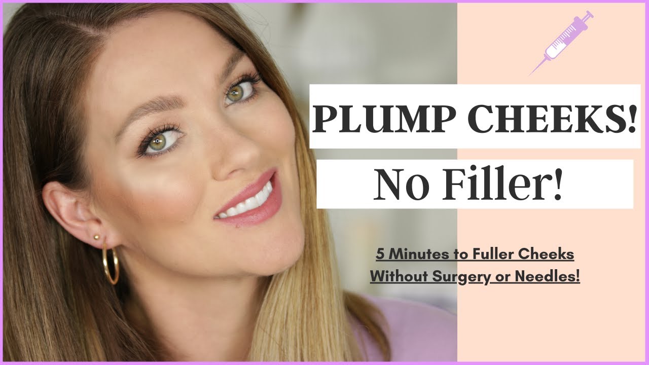 Mature Skin Makeup | Plump, Fuller Cheeks in 5 Minutes! No Filler!